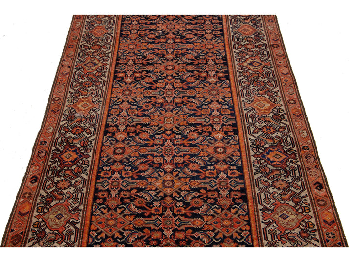 Antique Malayer Wool Runner 3 X 18