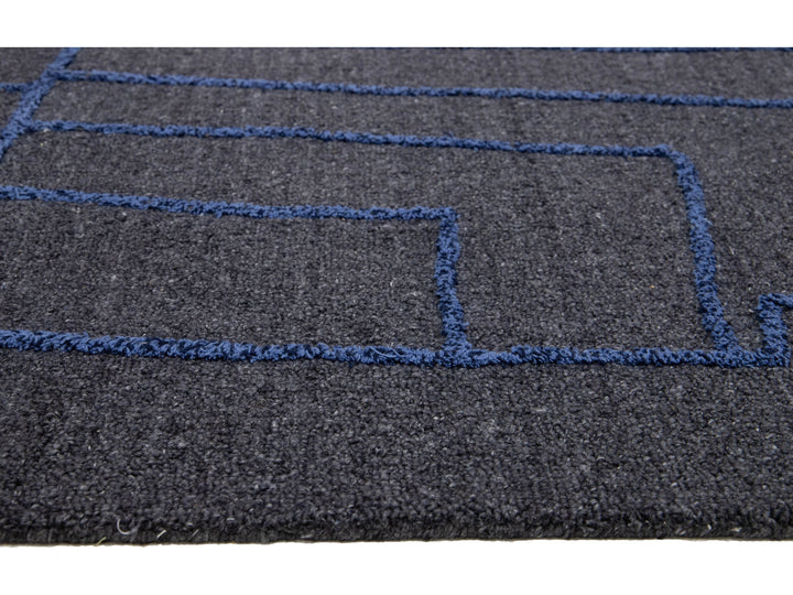 Modern Wool Rug 12 X 15