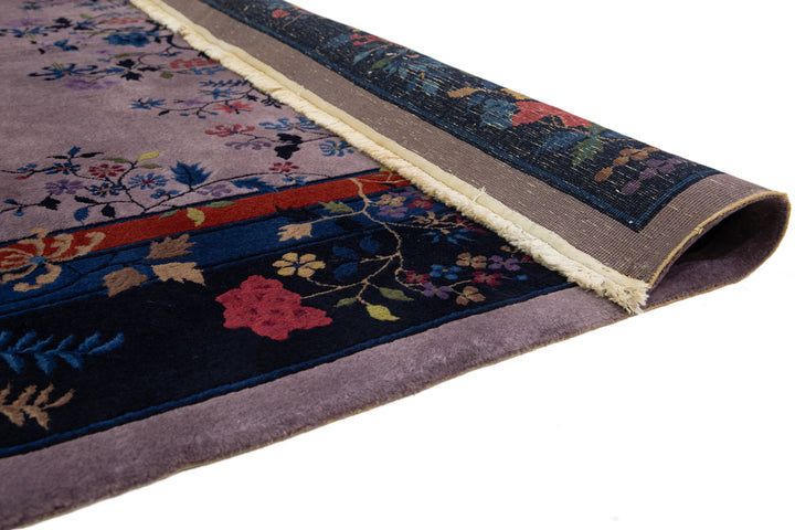 Antique Peking Chinese Wool Rug 9 X 15