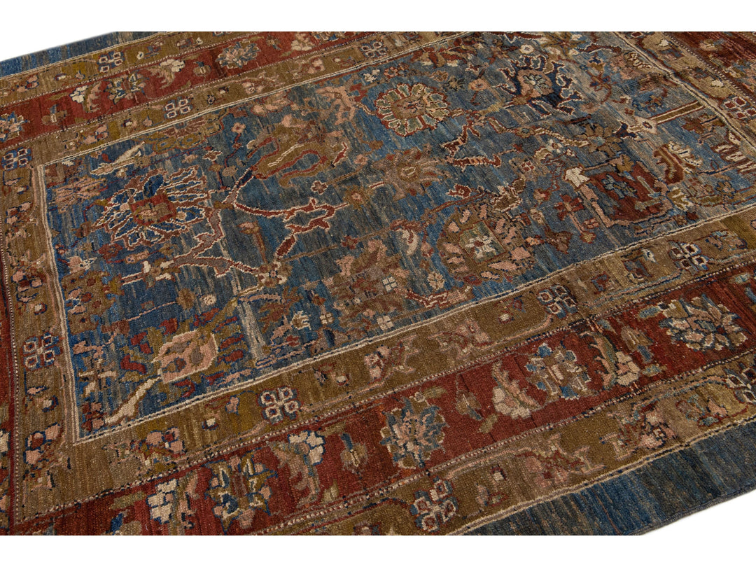 Modern Bakshaish Tribal Wool Rug 7 X 8