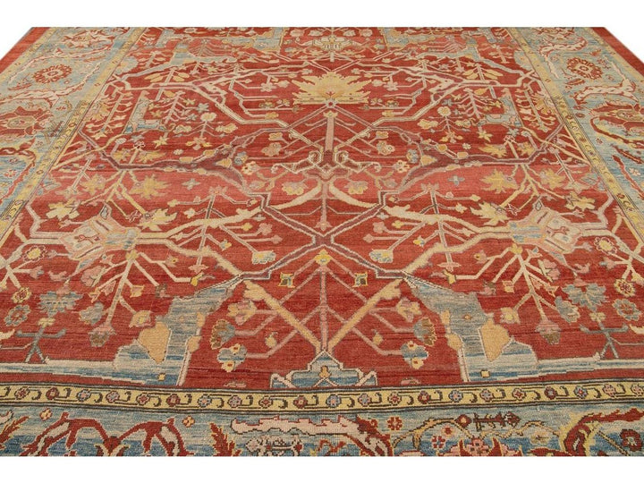 Vintage Bakshaish wool Rug 14 X 18
