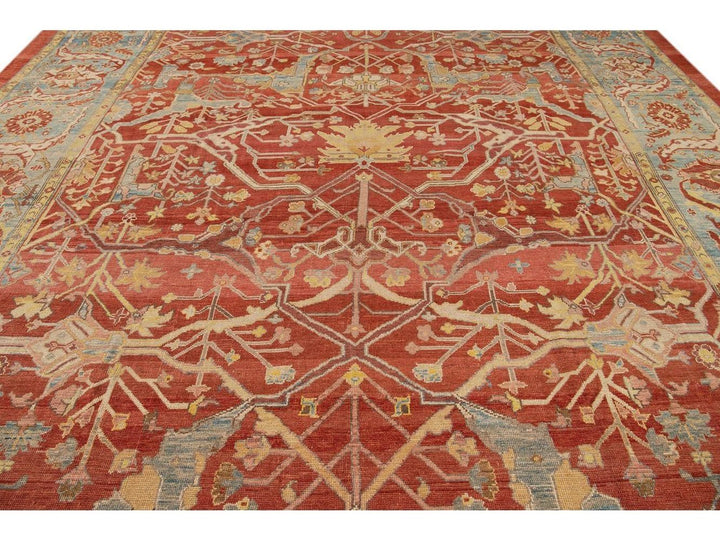 Vintage Bakshaish wool Rug 14 X 18
