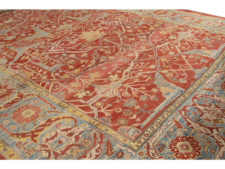 Vintage Bakshaish wool Rug 14 X 18