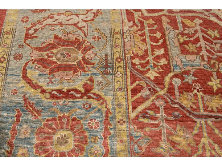 Vintage Bakshaish wool Rug 14 X 18