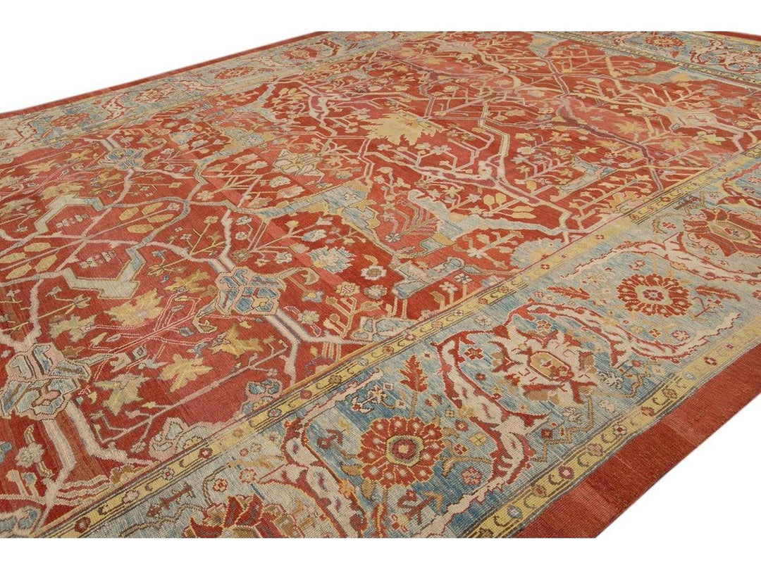 Vintage Bakshaish wool Rug 14 X 18