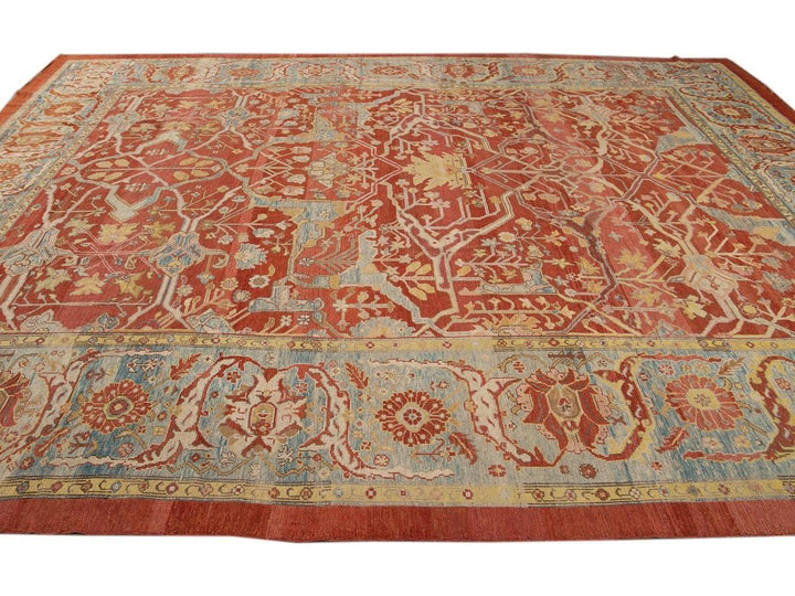 Vintage Bakshaish wool Rug 14 X 18