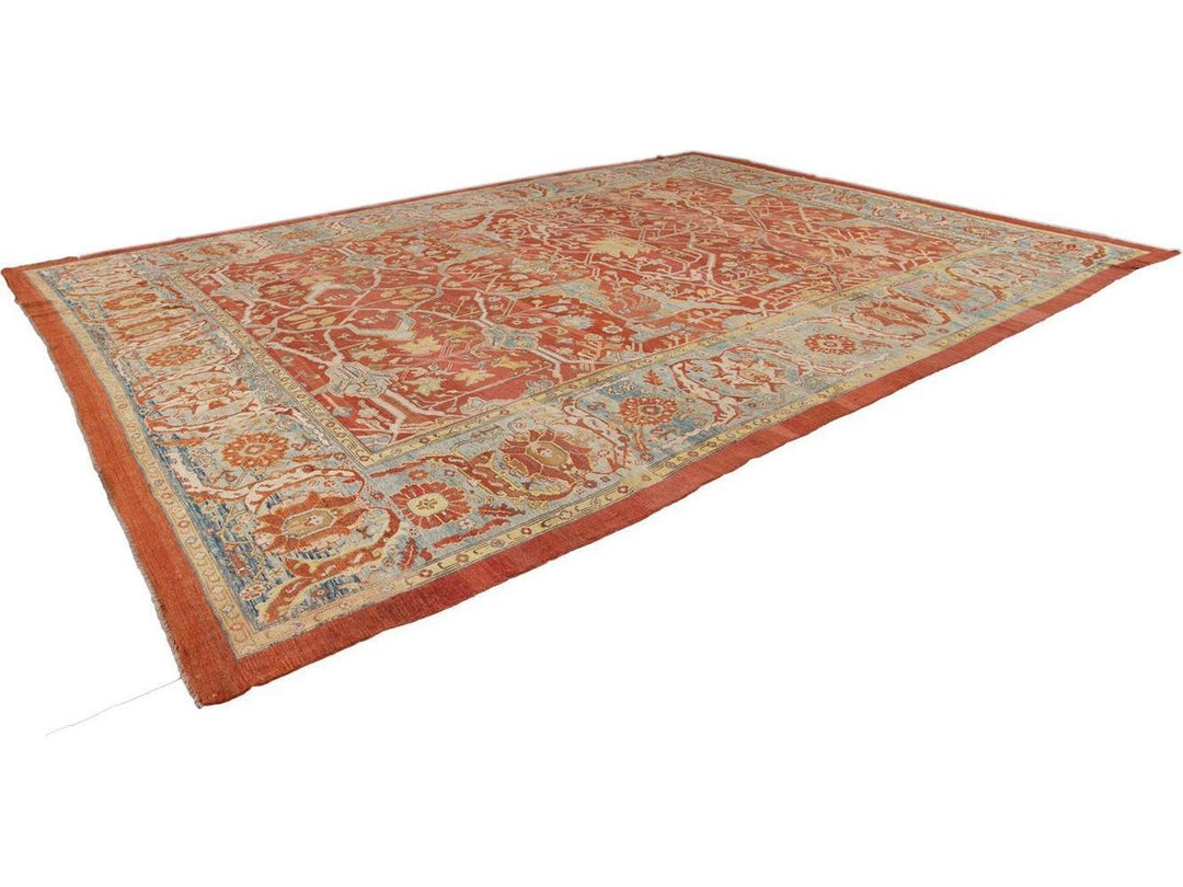 Vintage Bakshaish wool Rug 14 X 18