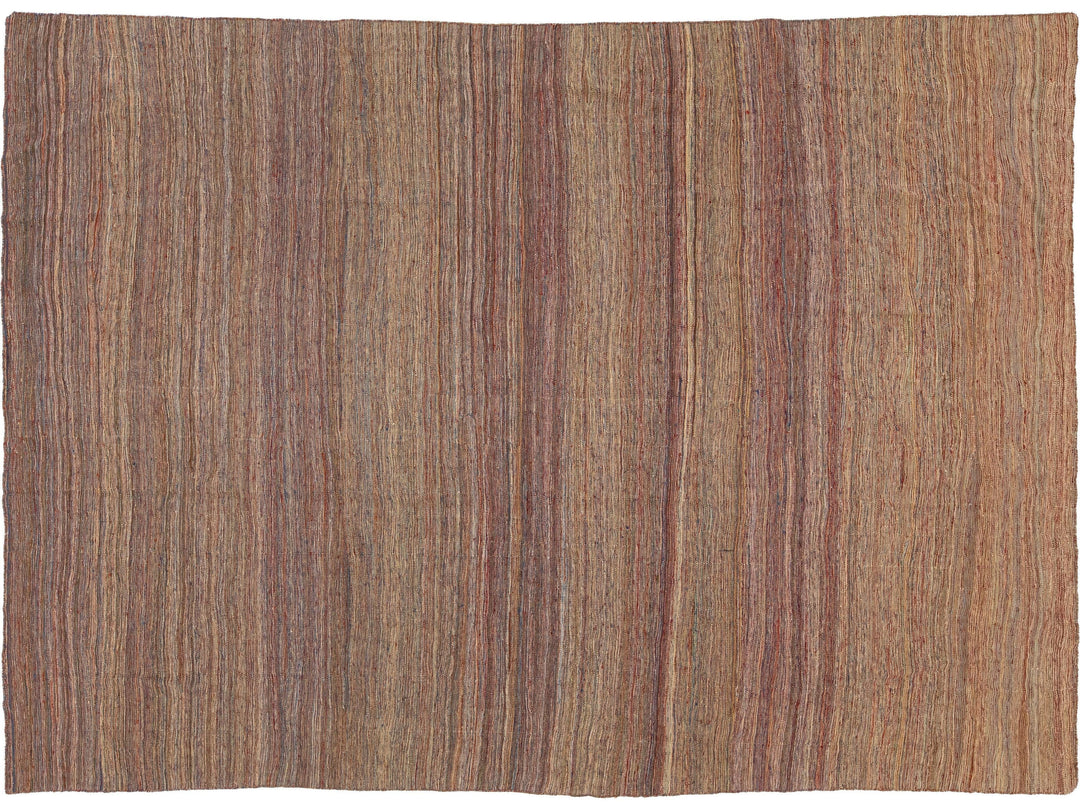 Modern Kilim Flatweave Wool Rug 8 X 10