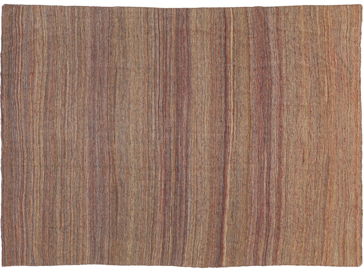 Modern Kilim Flatweave Wool Rug 8 X 10