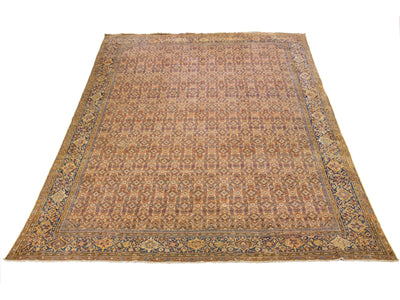 Antique Kerman Wool Rug  14 X 18