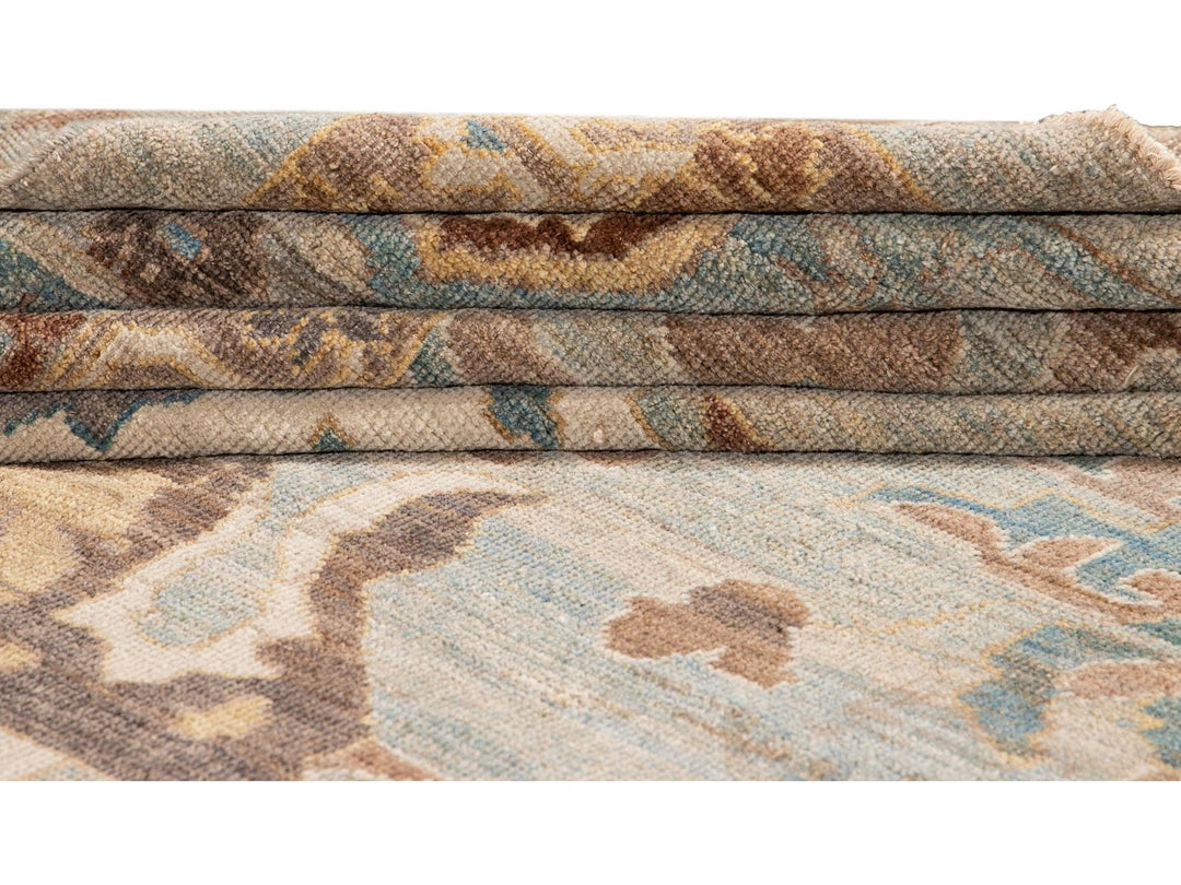 Modern Oversize Sultanabad Wool Rug 13 X 23