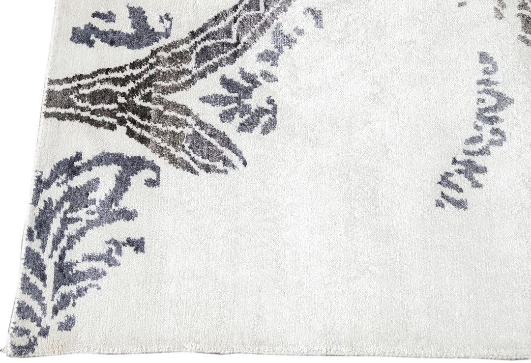 21st Century Modern Indian Silk Rug 10 X 14