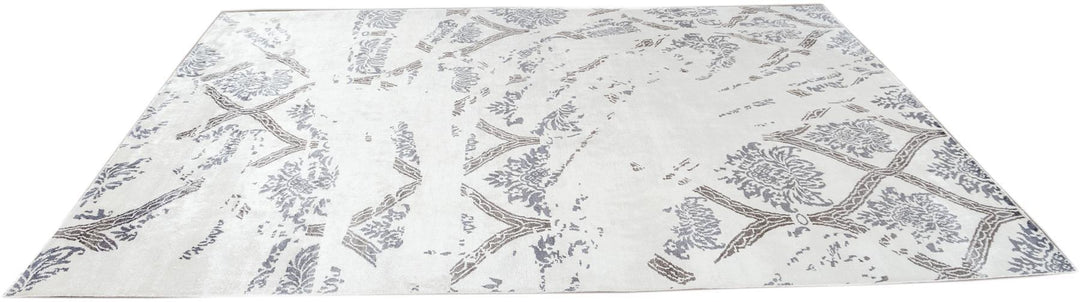 21st Century Modern Indian Silk Rug 10 X 14