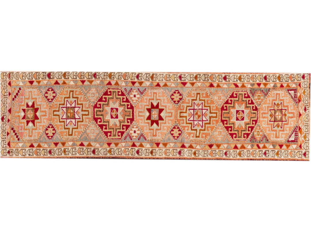 20th Century Vintage Turkish Anatolian Runner Rug 3 X 11