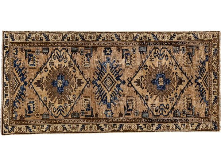 Vintage Distressed Wool Rug 3 X 6