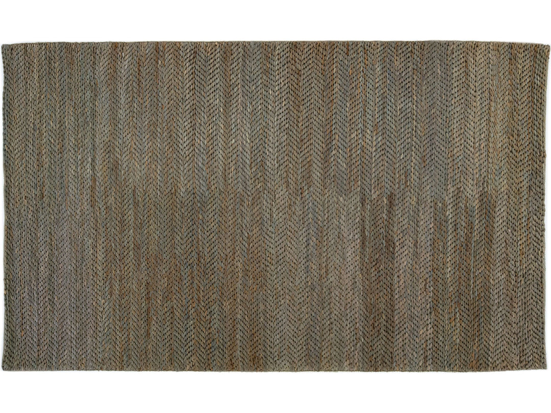 Modern Westport Collection Wool Custom Rug 5 X 8