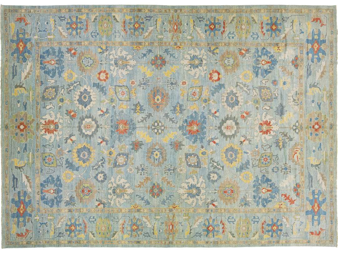 Modern Sultanabad Rug 13 X 18