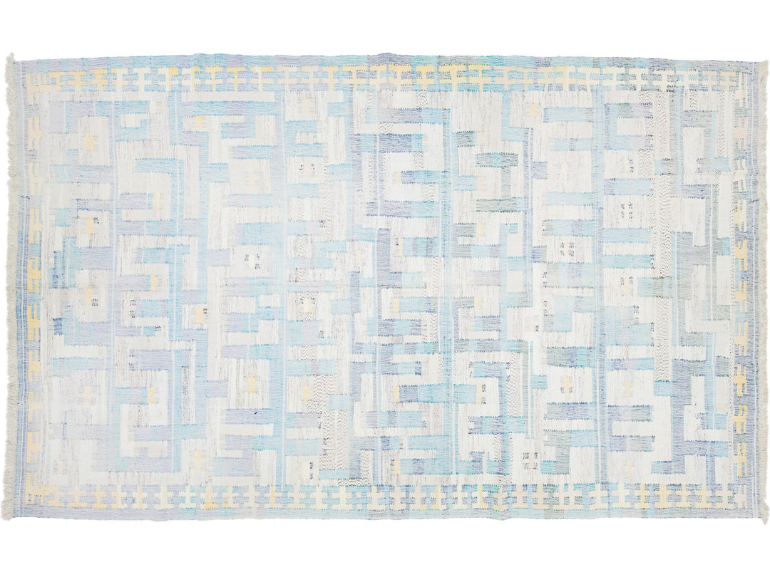 Modern Kilim Wool Rug 10 X 16