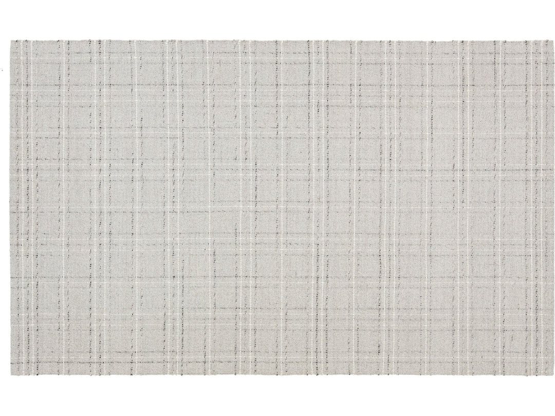 Modern Kilim Flatweave Wool Rug 5 X 8