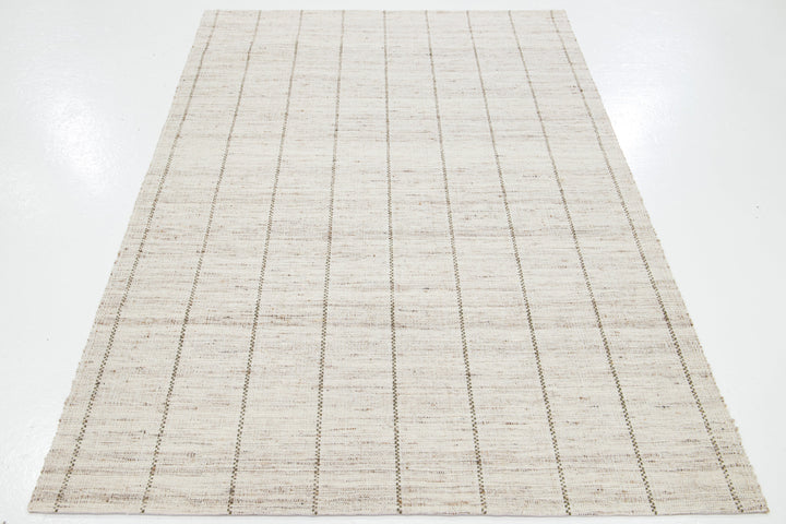 Modern Westport Collection Wool Rug 5 X 8