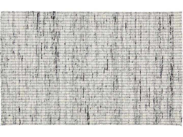 Modern Felted Wool Rug 5 X 8