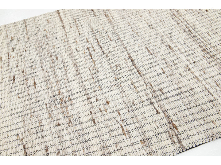 Modern Felted Wool Rug 5 X 8