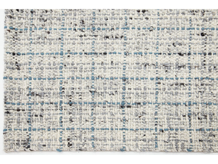 Modern Felted Wool Rug 5 X 8