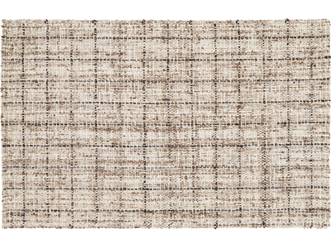 Modern Textured Wool Rug 5 X 8