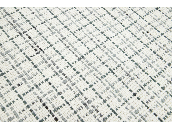 Modern Textured Wool Rug 5 X 8