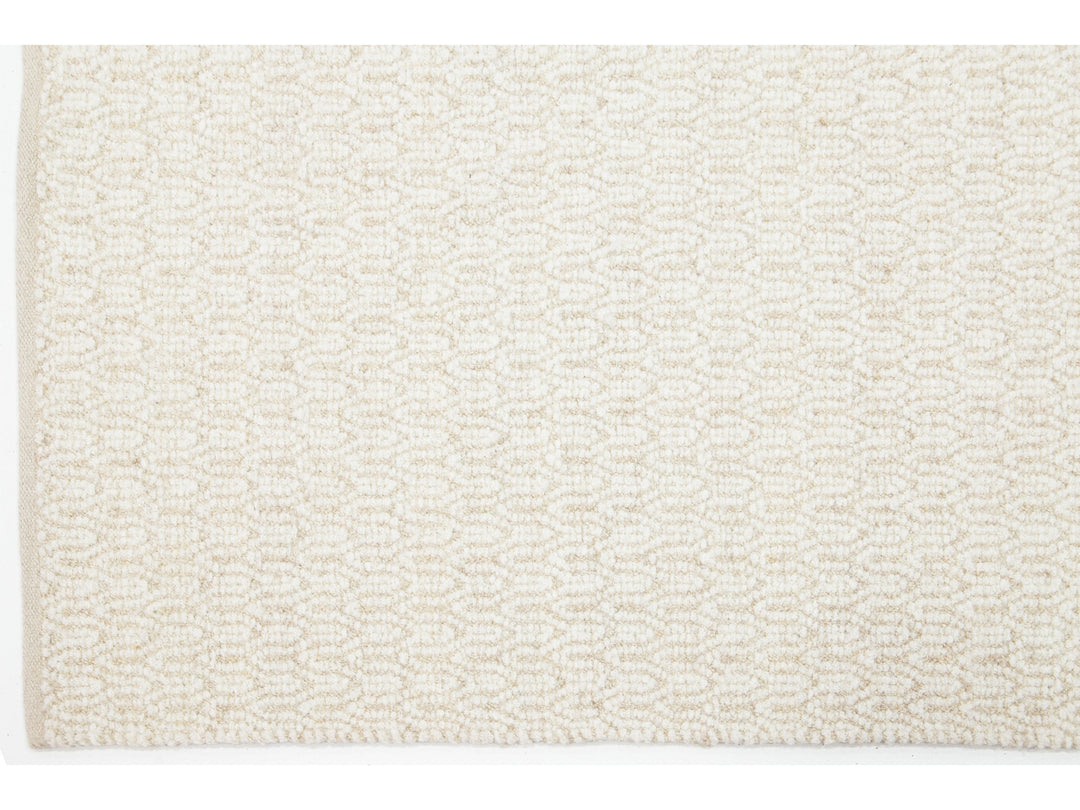 Modern Textured Wool Rug 5 X 8