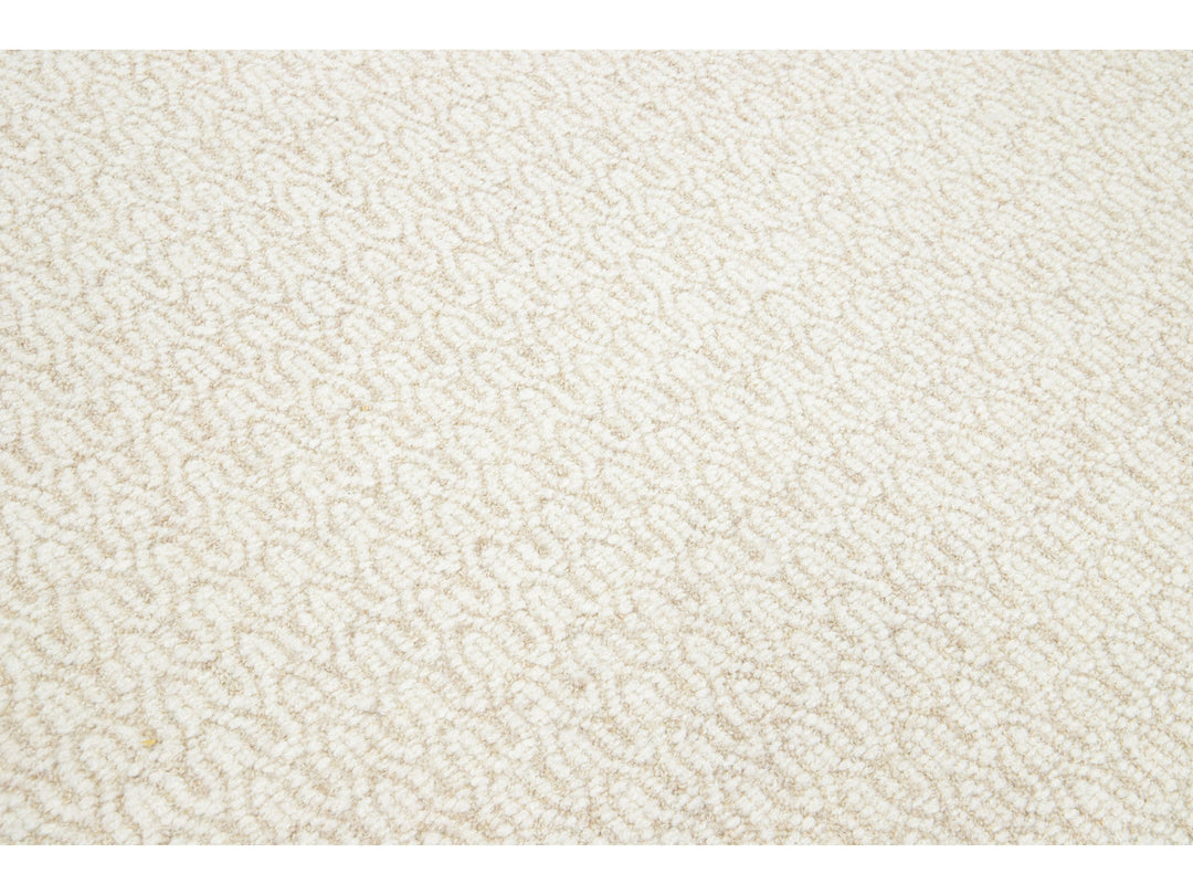 Modern Textured Wool Rug 5 X 8