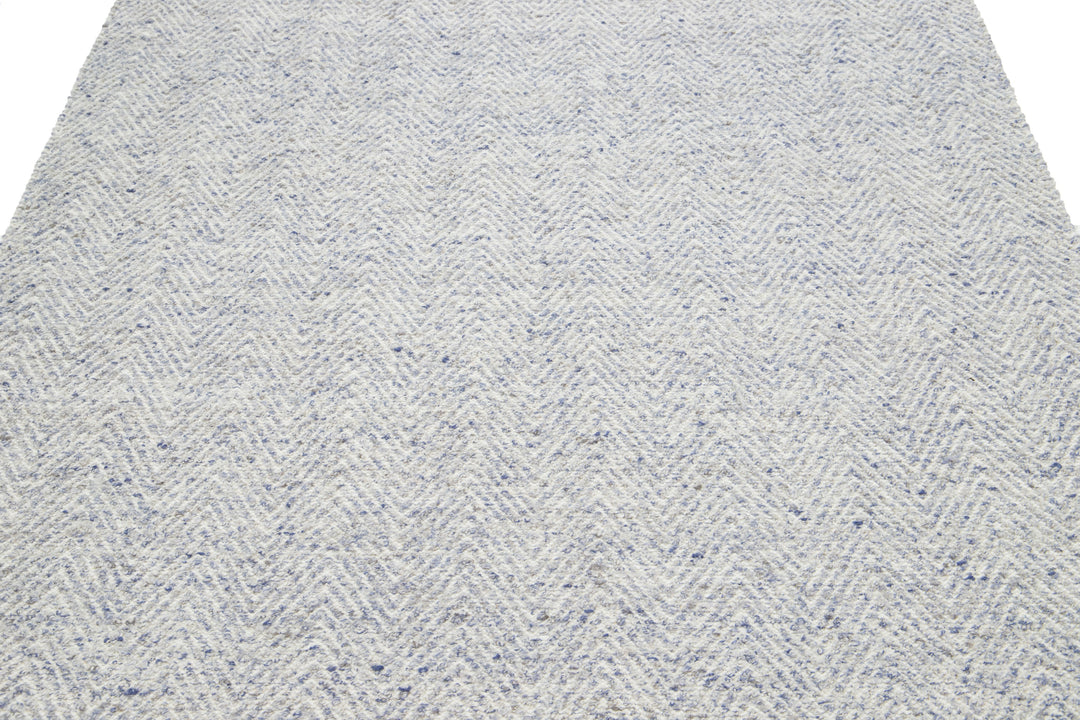 Modern Sasco Collection Wool Rug 5 X 8