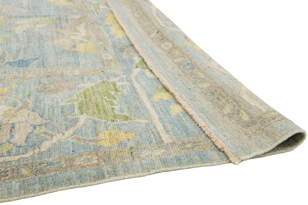 Modern Sultanabad Wool Rug 13 X 15