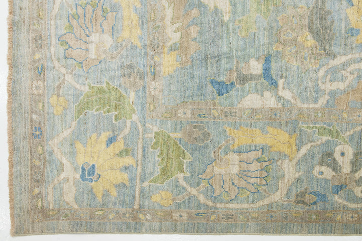 Modern Sultanabad Wool Rug 13 X 15