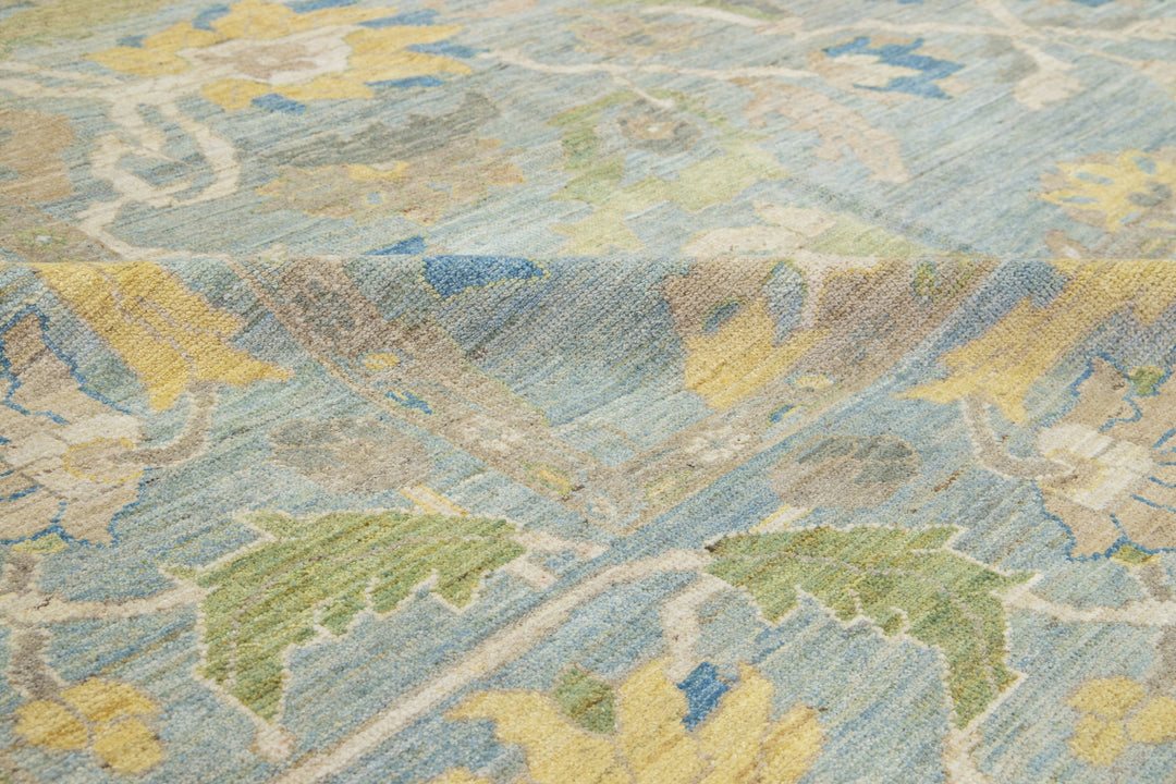 Modern Sultanabad Wool Rug 13 X 15