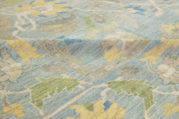 Modern Sultanabad Wool Rug 13 X 15