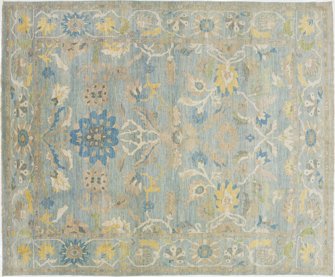 Modern Sultanabad Wool Rug 13 X 15