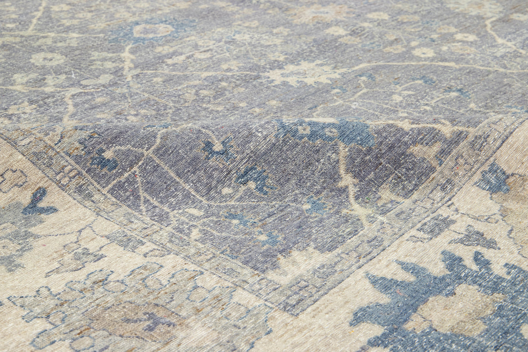 Modern Mahal Wool Rug 12 X 15