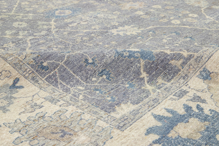 Modern Mahal Wool Rug 12 X 15