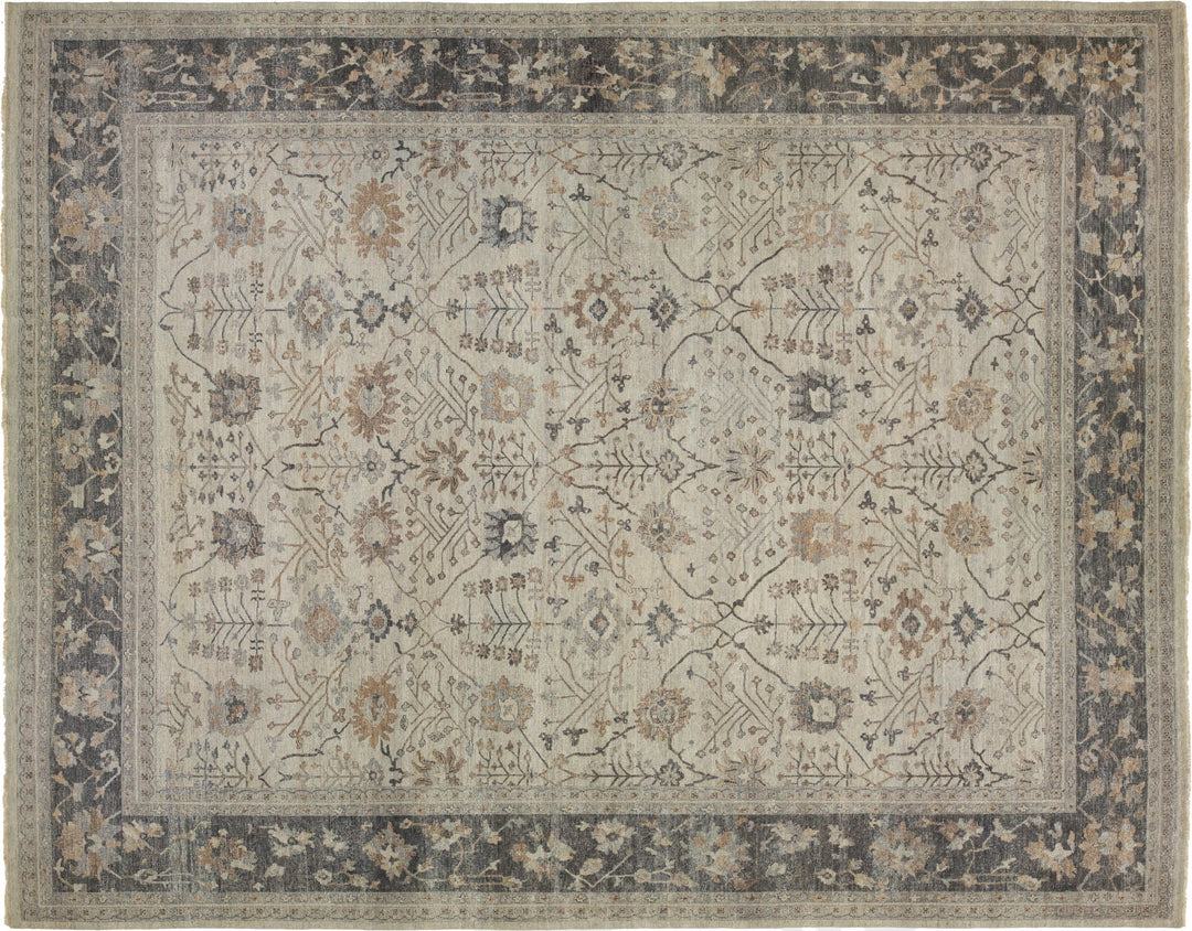 Modern Artisan Mahal Wool Rug 15 X 19