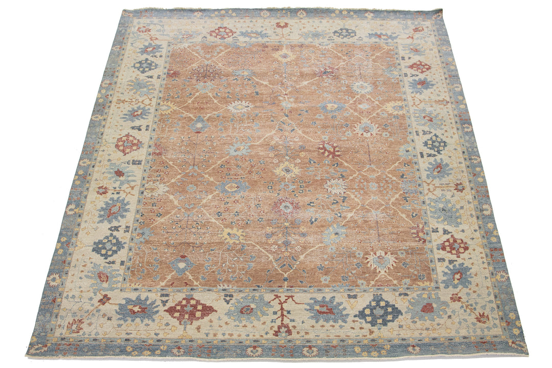 Modern Artisan Tabriz Wool Rug 12 X 15