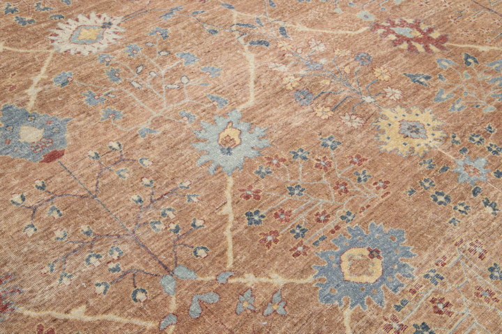Modern Artisan Tabriz Wool Rug 12 X 15