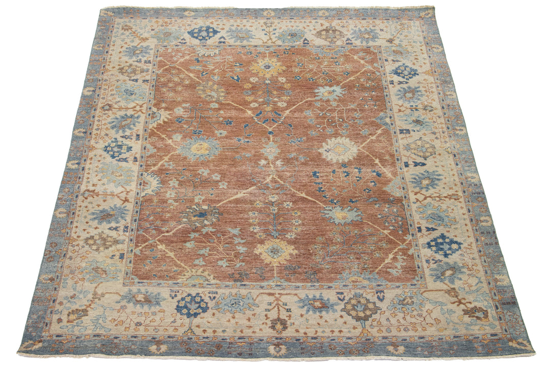 Modern Artisan Tabriz Wool Rug 8 X 10