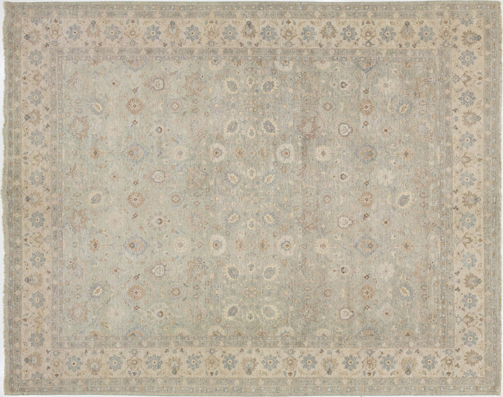 Modern Artisan Indian Wool Rug 12 X 15