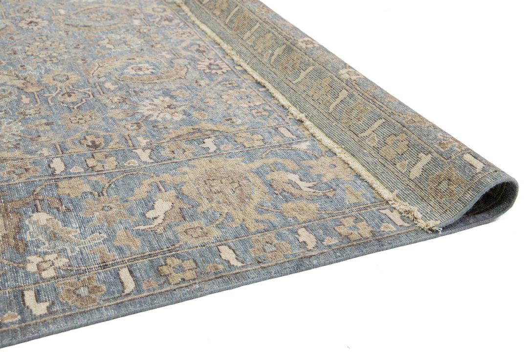 Modern Artisan Indian Wool Rug 9 X 12