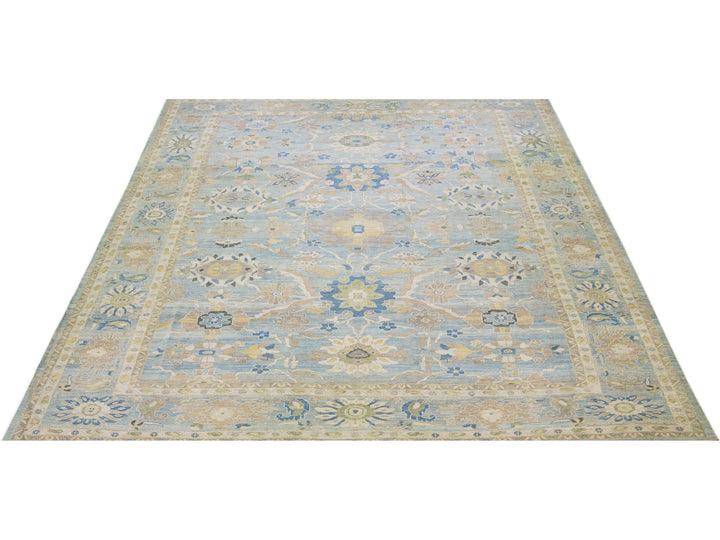 Modern Sultanabad Wool Rug 15 X 19
