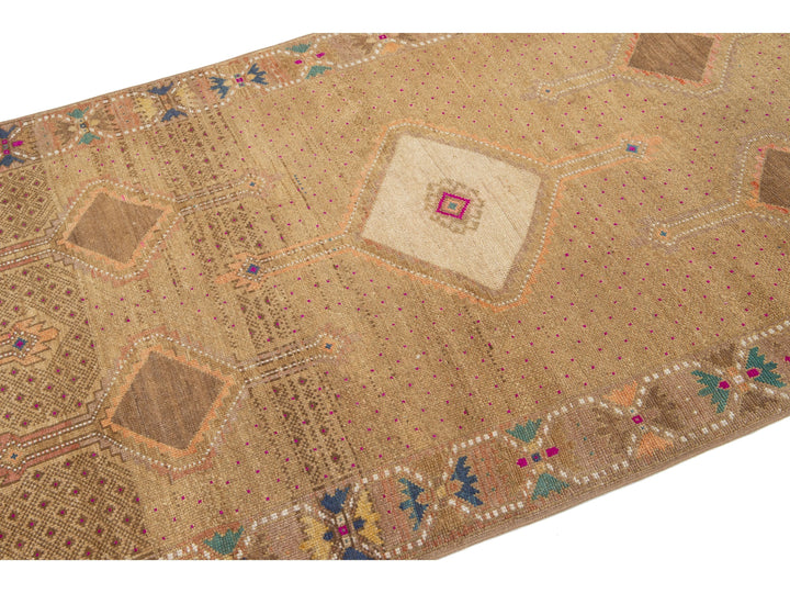 Vintage Kars Wool Runner 4 X 13