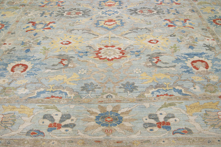 Modern Sultanabad Wool Rug 14 X 16