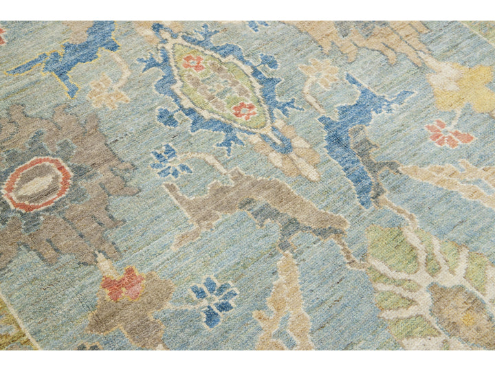 Modern Sultanabad Wool Rug 6 X 11