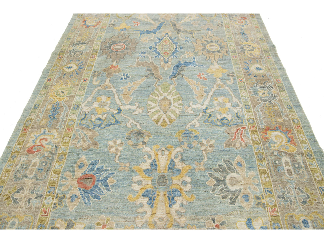 Modern Sultanabad Wool Rug 6 X 11